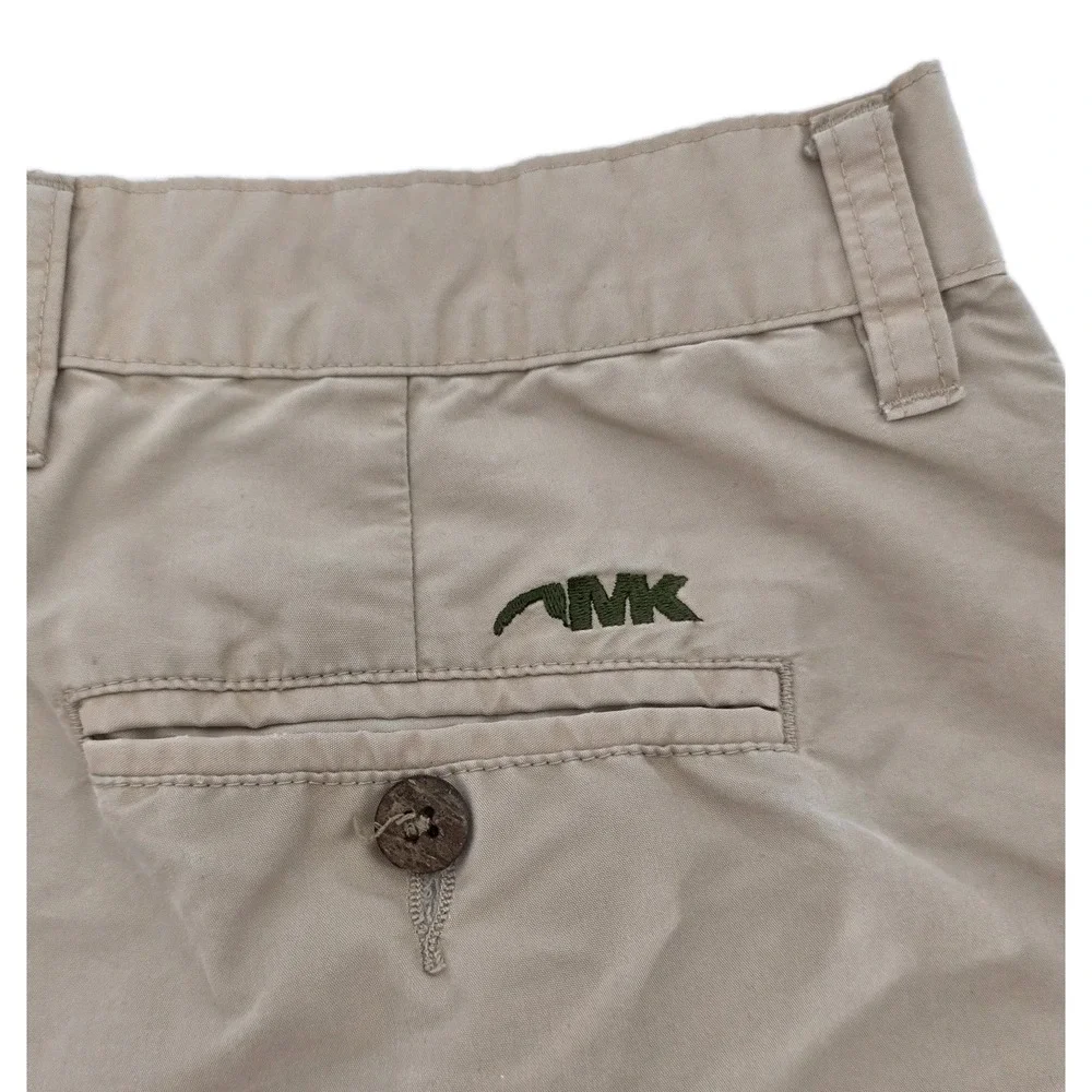 MOUNTAIN KHAKIS MENS SHORTS 32x12 Outdoors Hiking Camp Lightweight Beige Cream